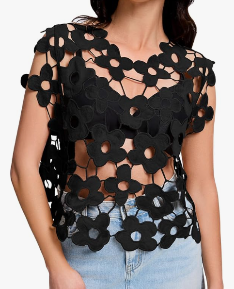Classy Hollow Out Top