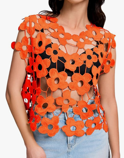 Classy Hollow Out Top