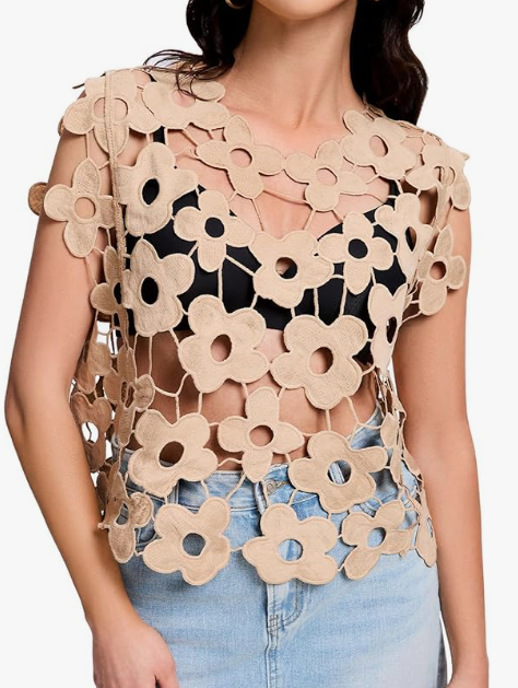 Classy Hollow Out Top
