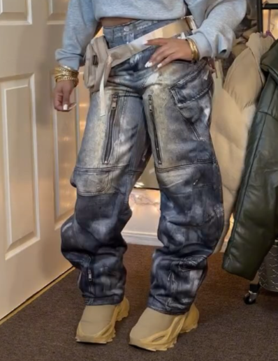The Dazzle Cargo Pop Pants