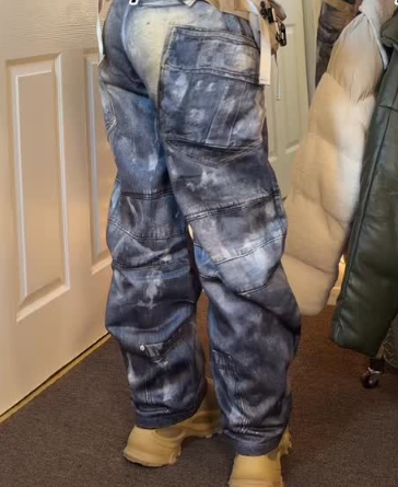 The Dazzle Cargo Pop Pants