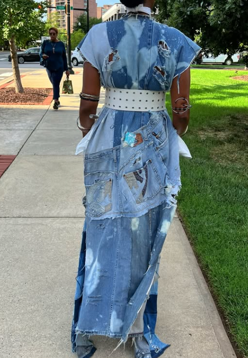 Pop Denim Kimono