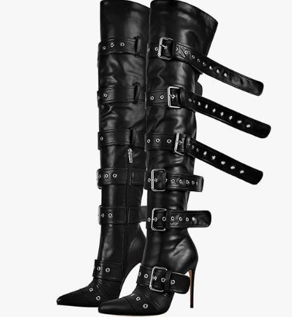 Pop Pointed High Boots