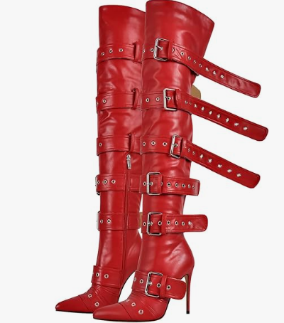 Pop Pointed High Boots