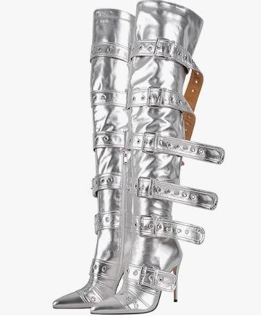 Pop Pointed High Boots