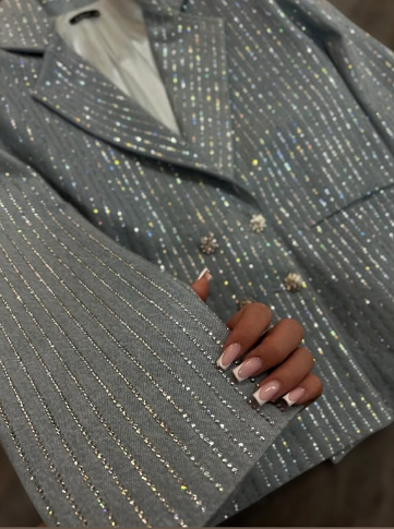 Dazzle Oversize Blazer