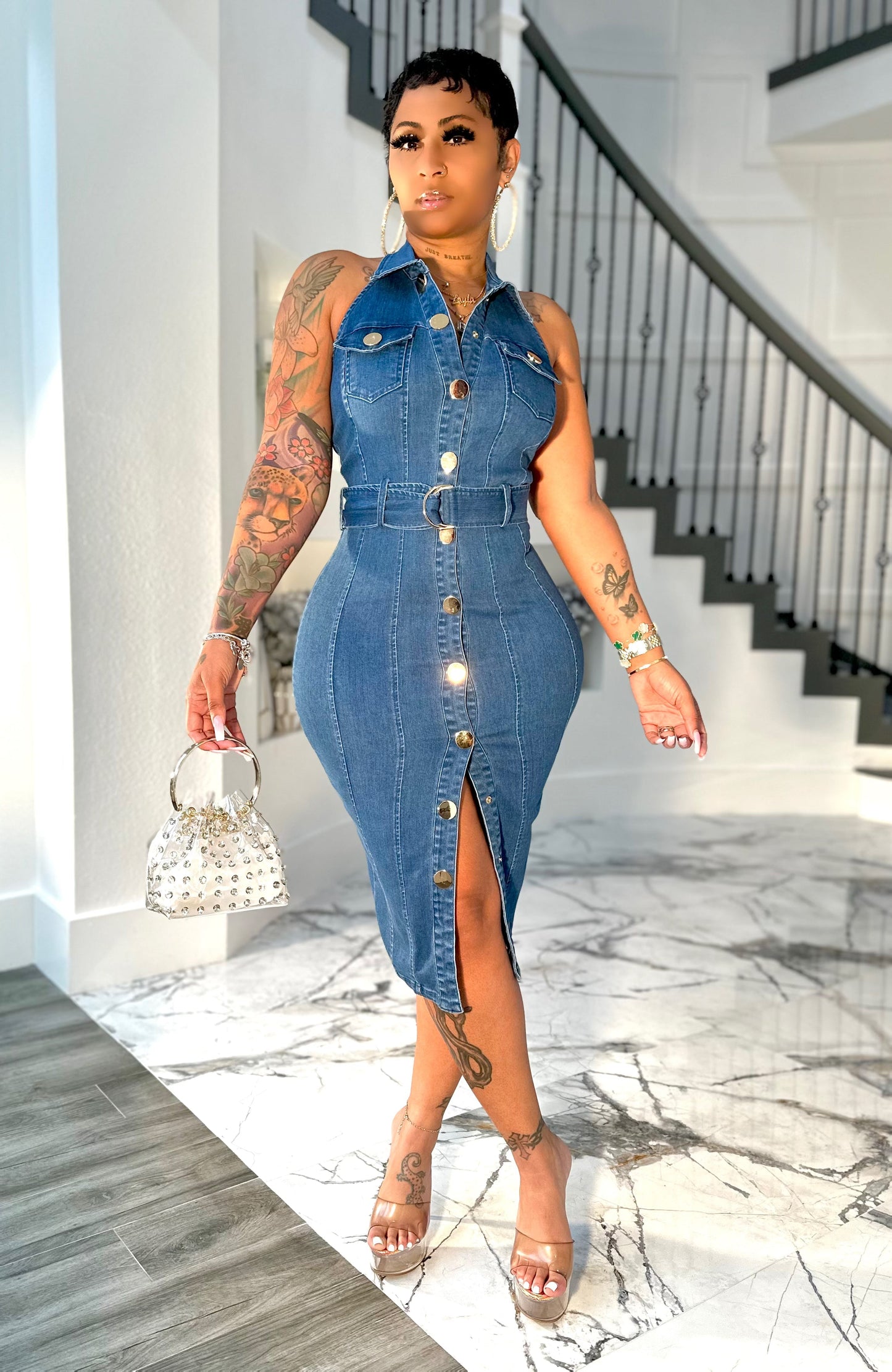 Dillon Denim Dress