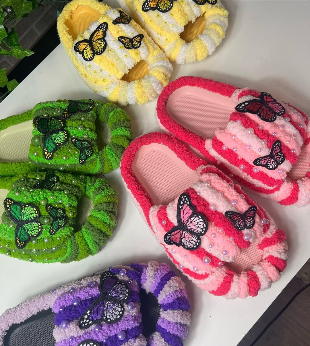 Butterfly Cozy Slides