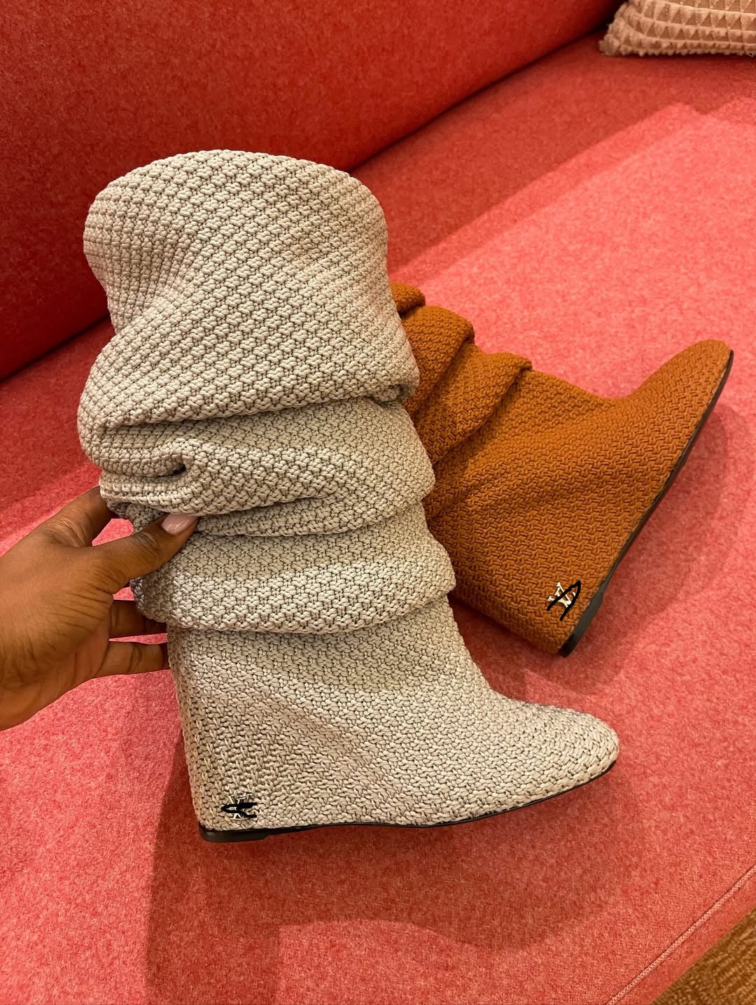 Braided Boots Two Colors