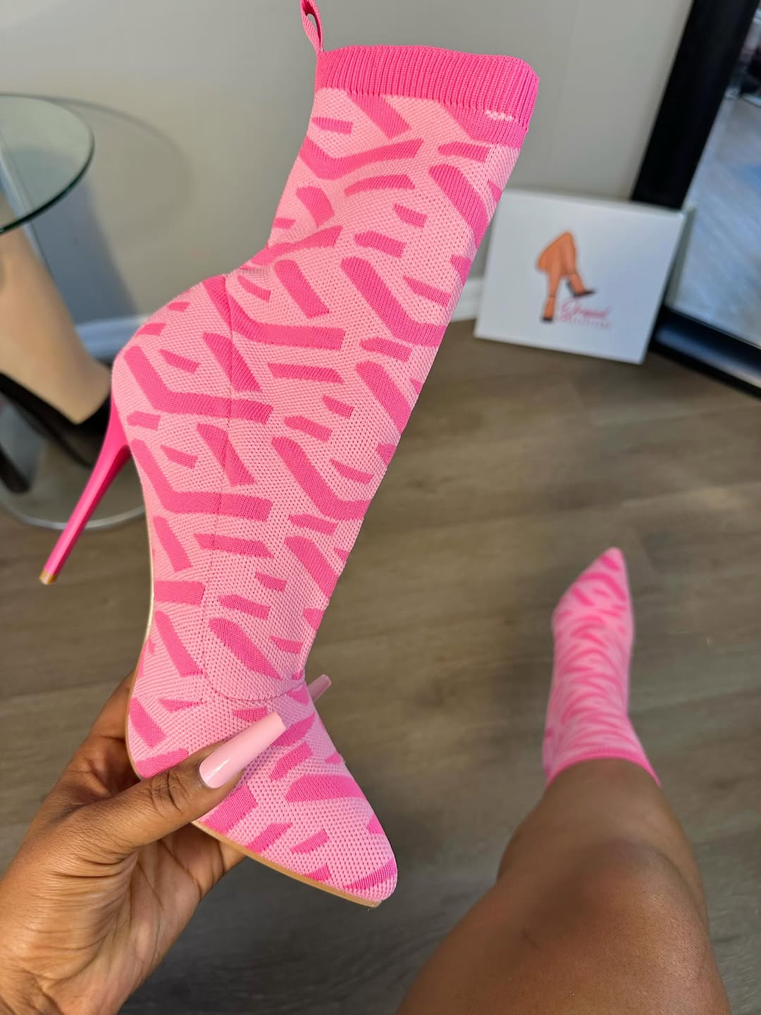 Multi-print Sock Fit Booties