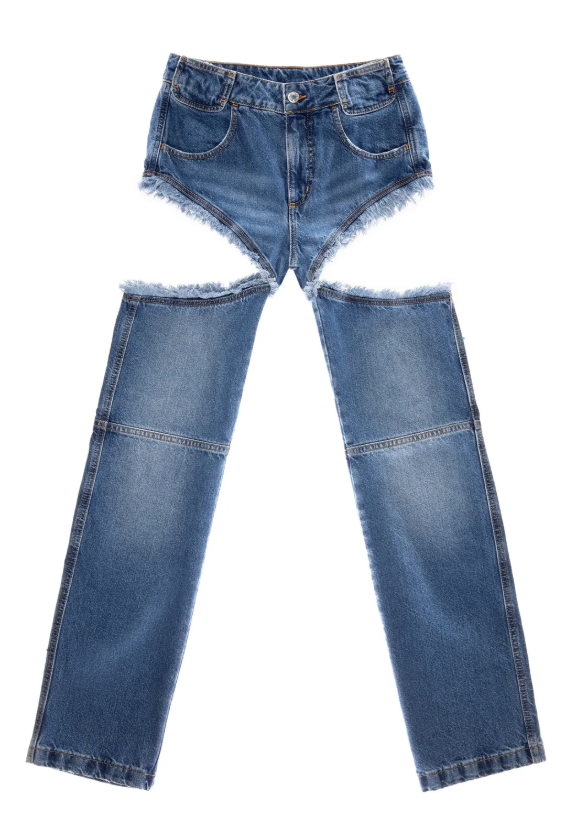 The Cut-out Jeans