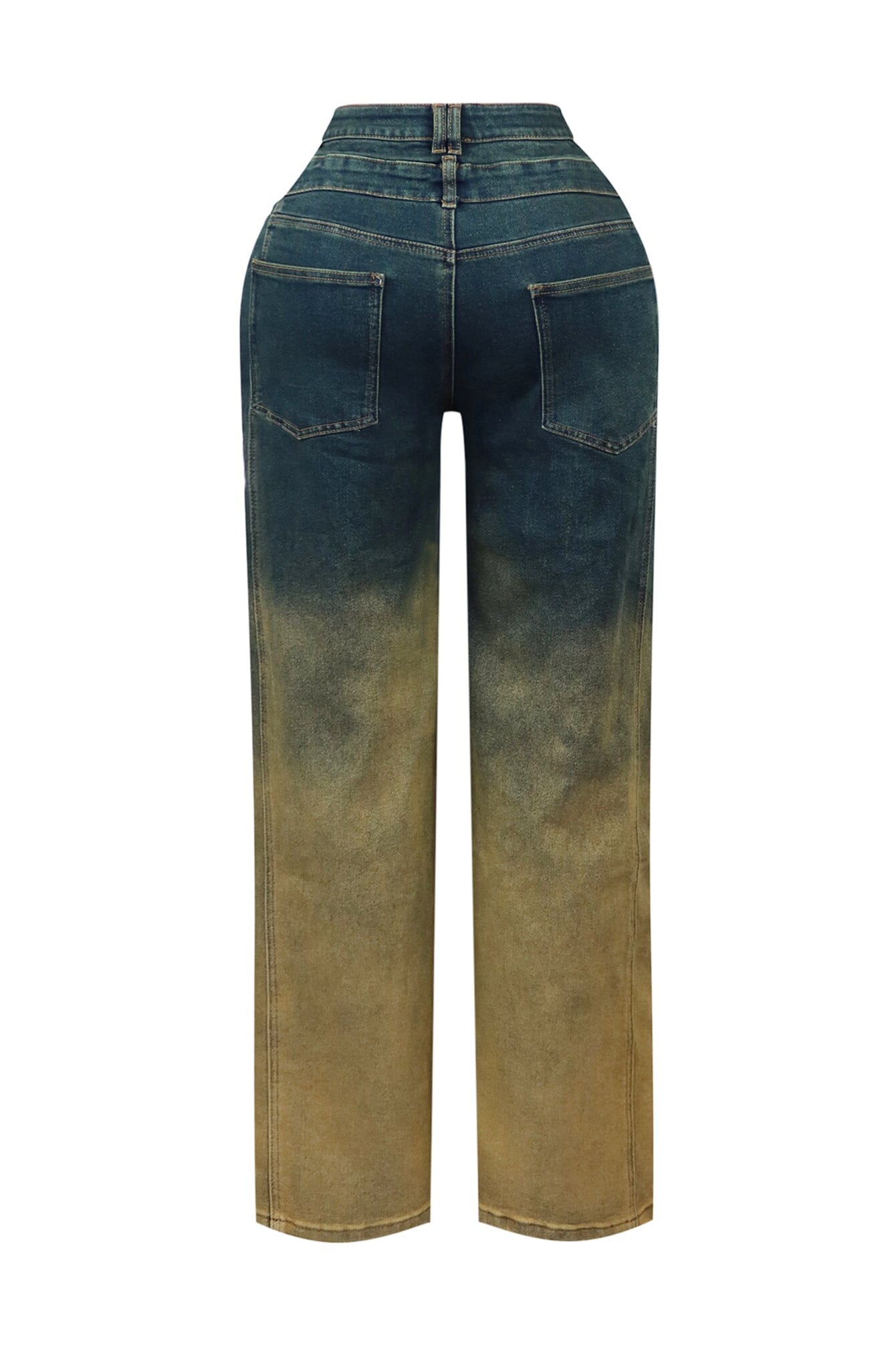 Bruce Ombre Vintage Washed Denim Jeans