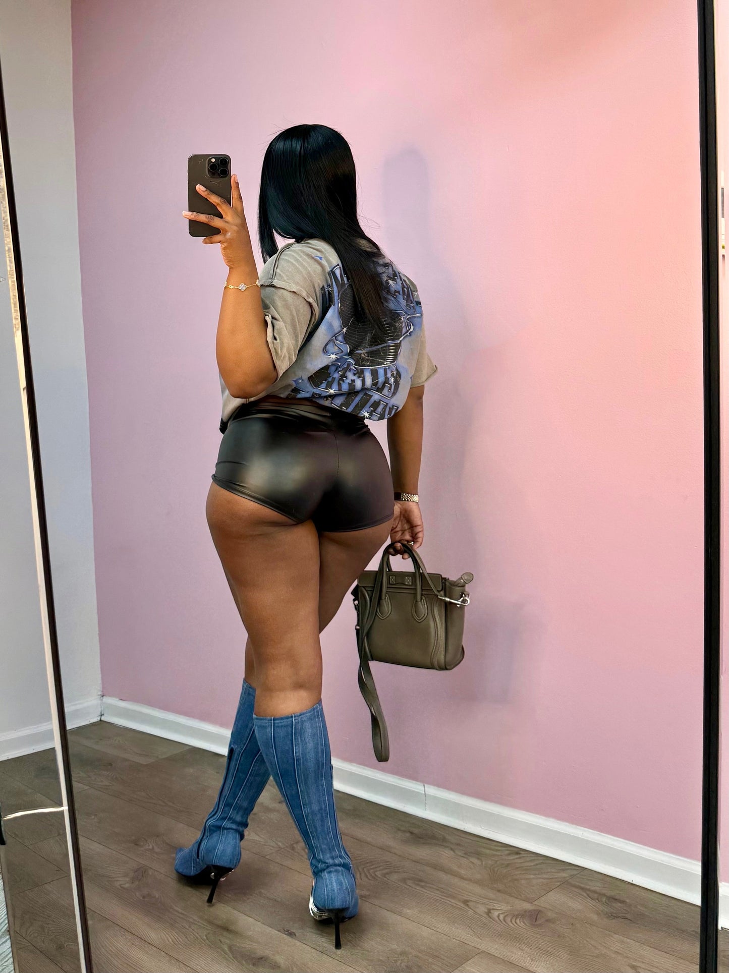 Everyday Leather Shorts