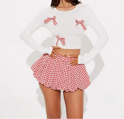 Effortless Gem Skirt Set