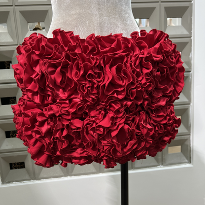 Multi-Layered 3D Flower Skirt