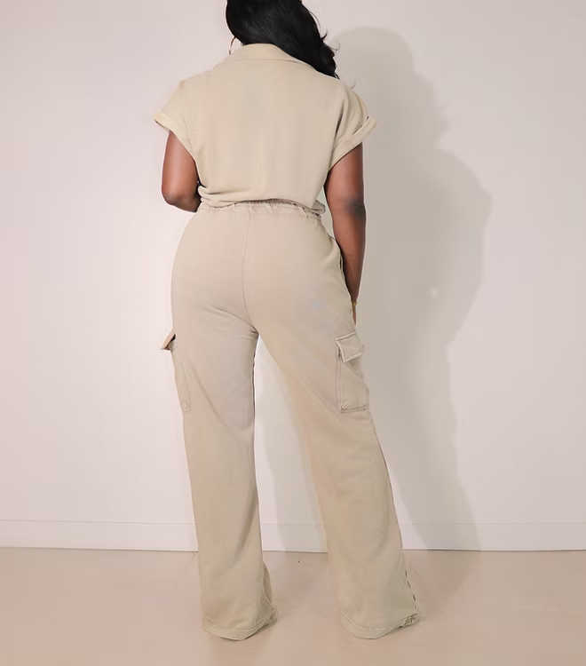 Averie Knit Wide Leg Jumpsuit
