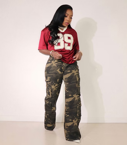 Riley Camo Cargo Pants
