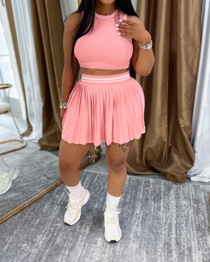 Perfect Timing Skirt Set