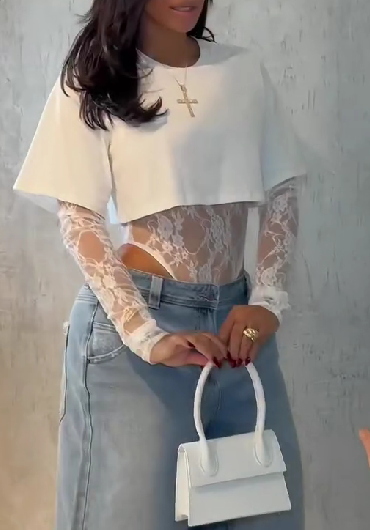 Lace Bodysuit Tokyo Top