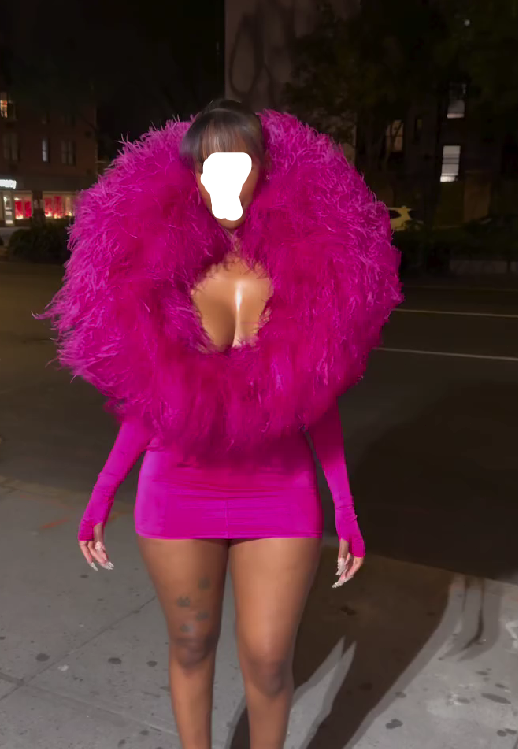 Ostrich Short Dress