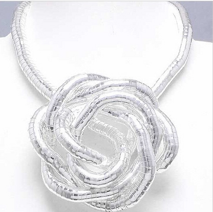 Wrap-Around Flexible Snake Bone Necklace