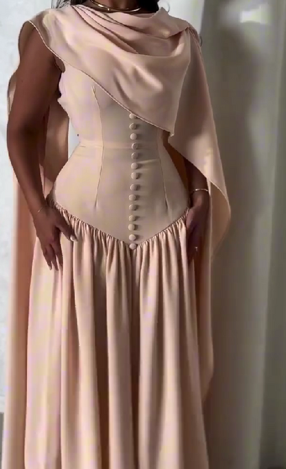 Summer Satin French Dress