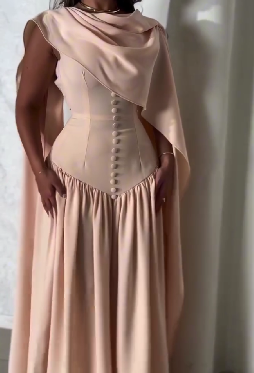 Summer Satin French Dress