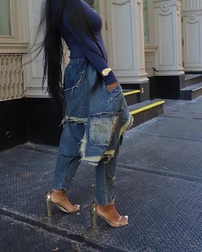 Harem Denim Bae Pants