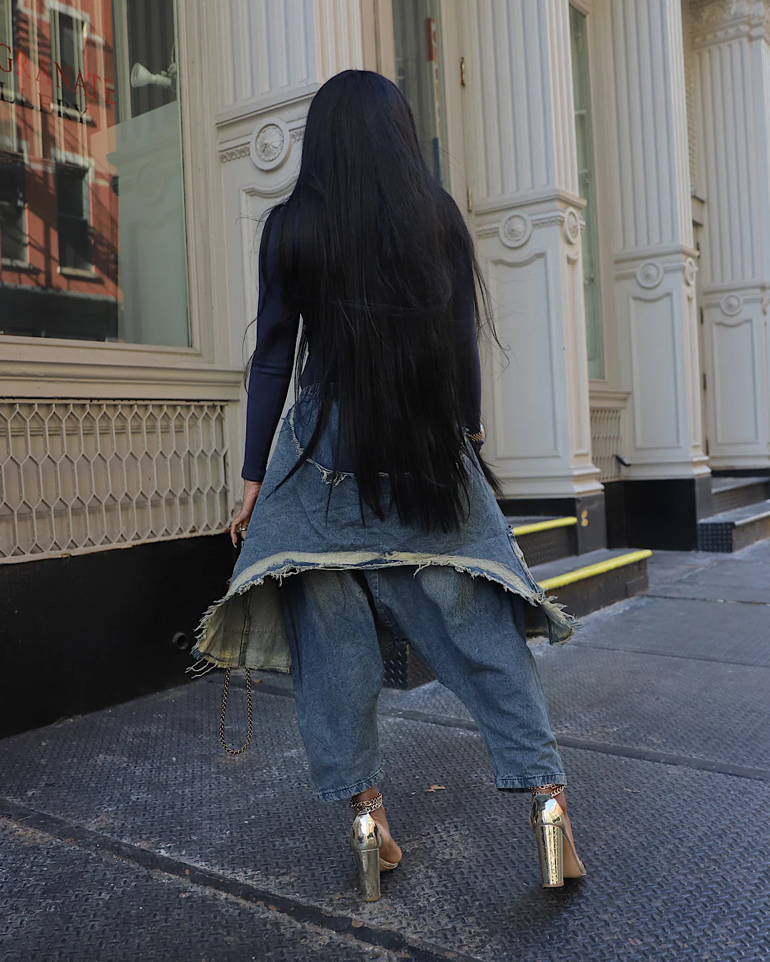 Harem Denim Bae Pants