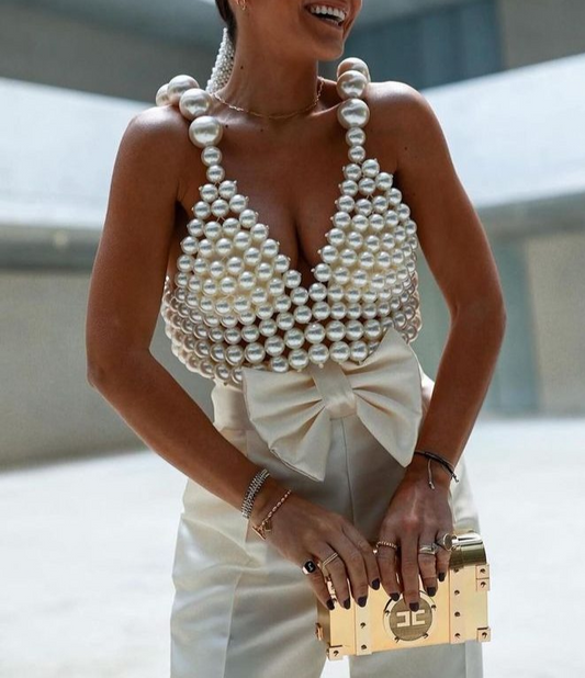 Big Pearl Camisole Top