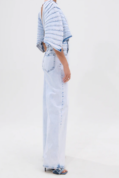 Born To Stand Out Denim Jumpsuit