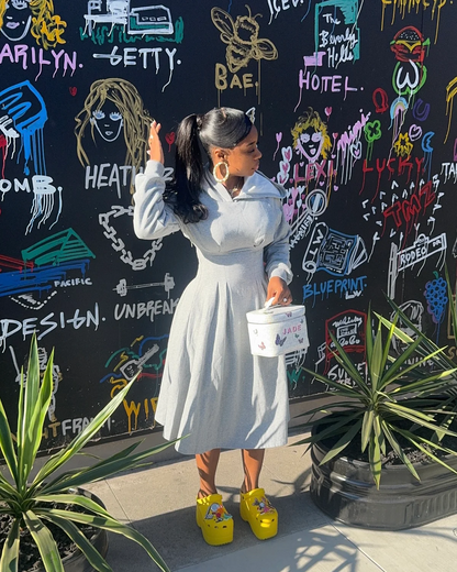 Street Chic Midi Dress