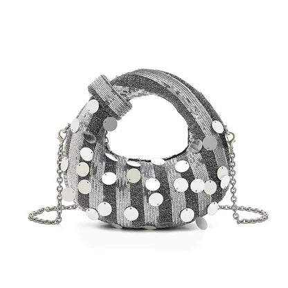 Sequin Dazzle All Night Clutch