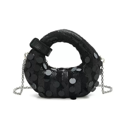 Sequin Dazzle All Night Clutch