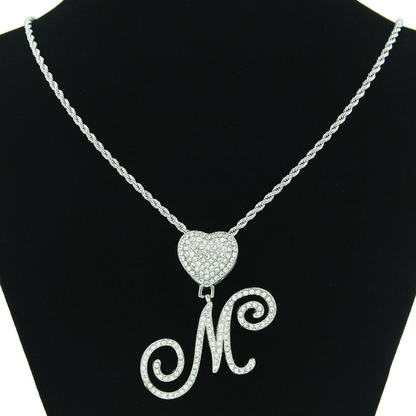 Chill Alphabet Pendant Necklace