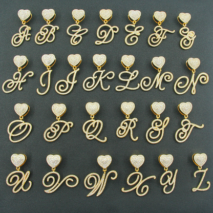 Chill Alphabet Pendant Necklace