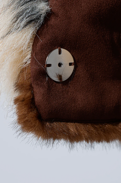 Cropped Faux Fur Jacket