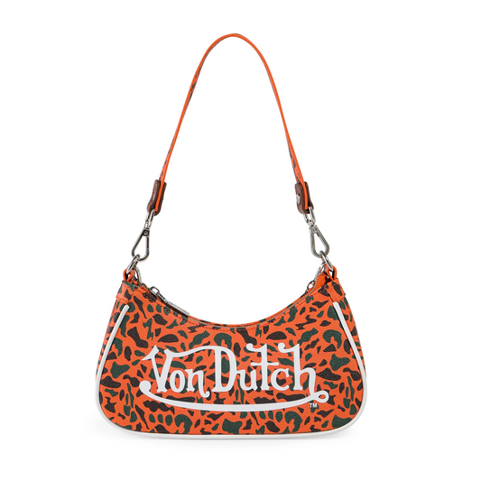 Orange Camouflage Shoulder Bag