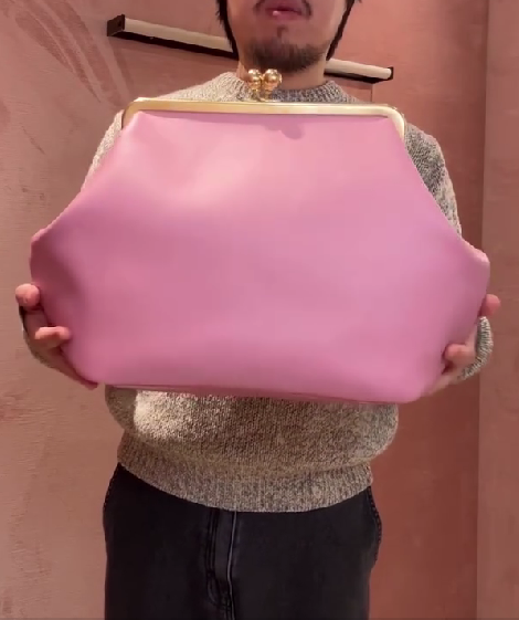 Extra Large Multi-Color Lock Clutch