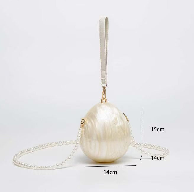 Demure Pearl Handbag