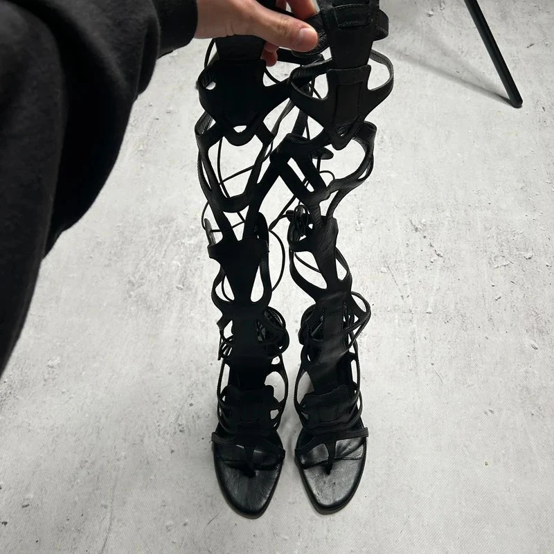 Gladiator Knee High Sandals