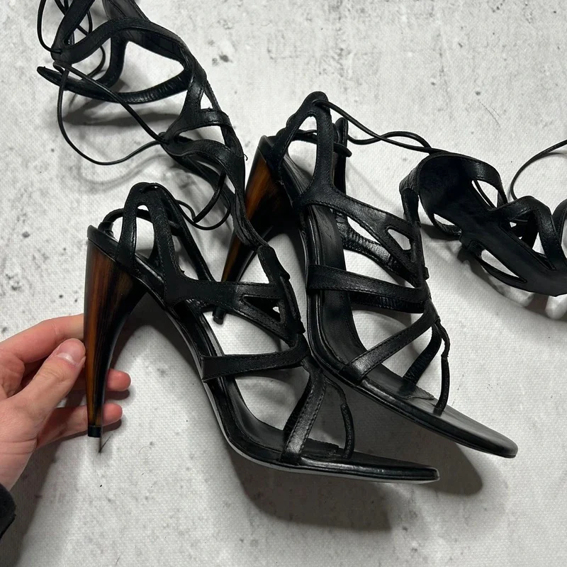 Gladiator Knee High Sandals