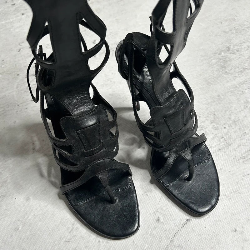 Gladiator Knee High Sandals