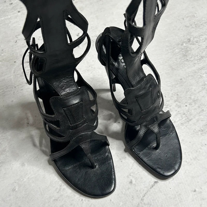 Gladiator Knee High Sandals