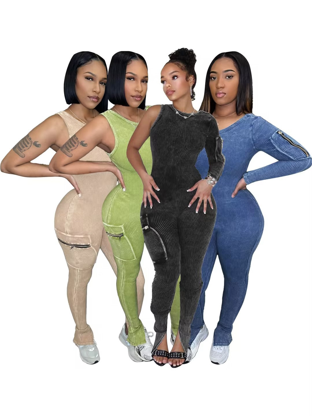 Vision Of You Mineral Washed Jumpsuit