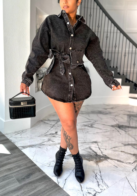 Nicole Denim Dress