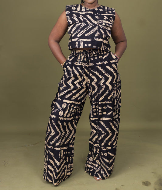 Tie-Dye Two-Piece Set