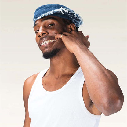 Denim Foldable Hat