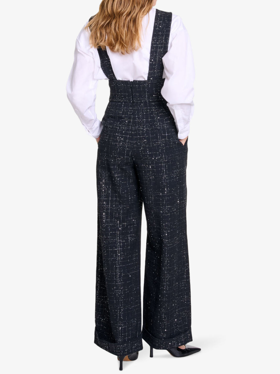 Fashion Wide-leg Woven Trousers