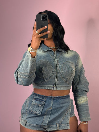 Big Sexy Denim Set